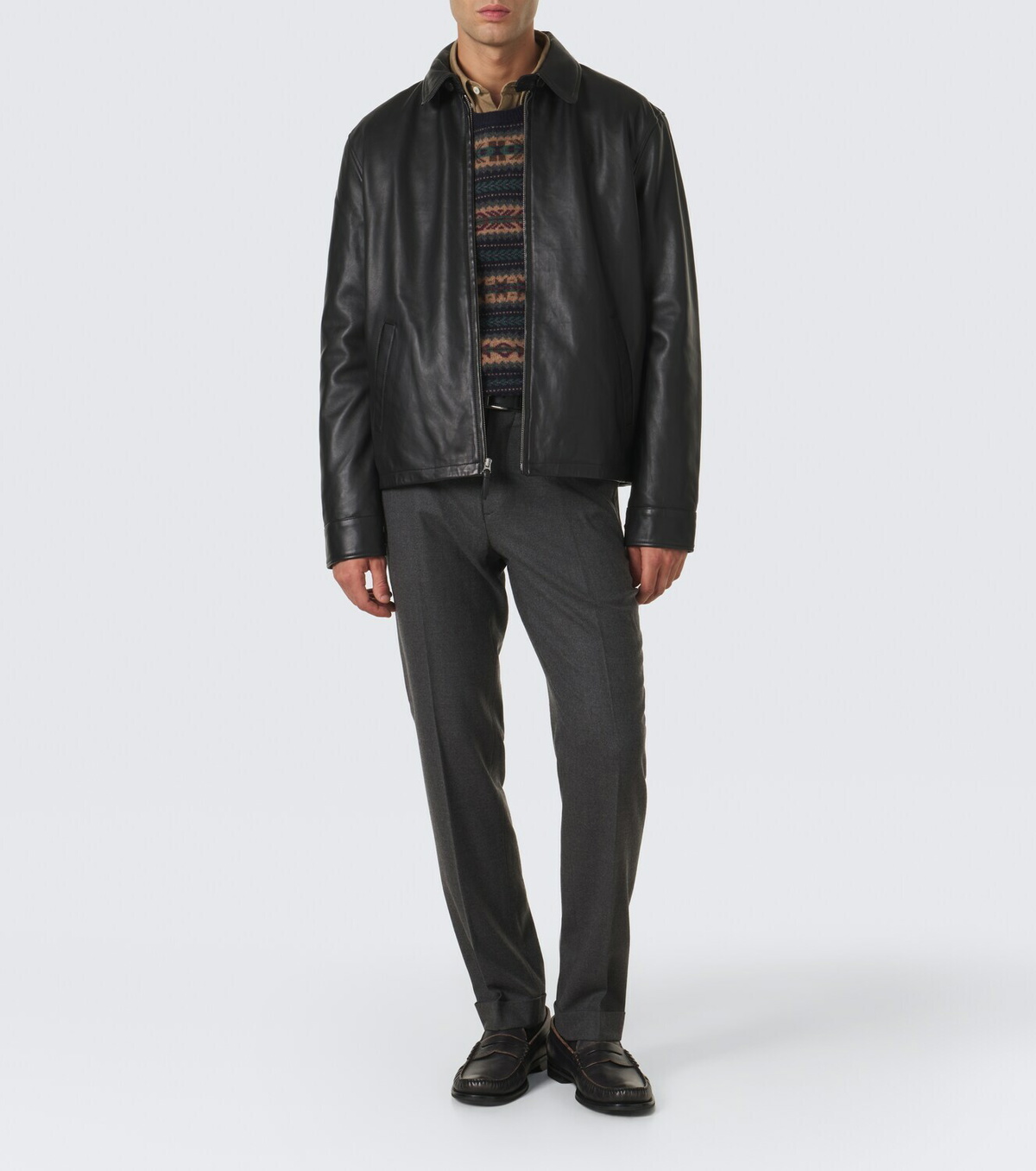 Polo Ralph Lauren Wool-blend straight pants