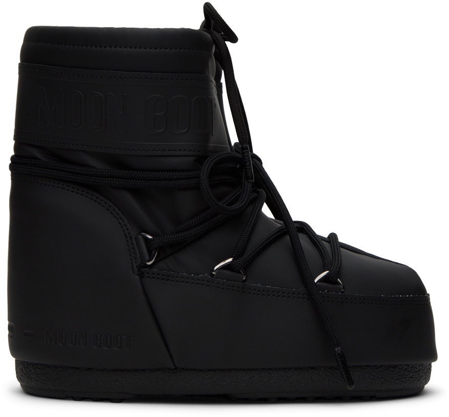 Moon Boot Black Icon Low Boots Moon Boot