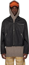 Acne Studios Black Zip Jacket