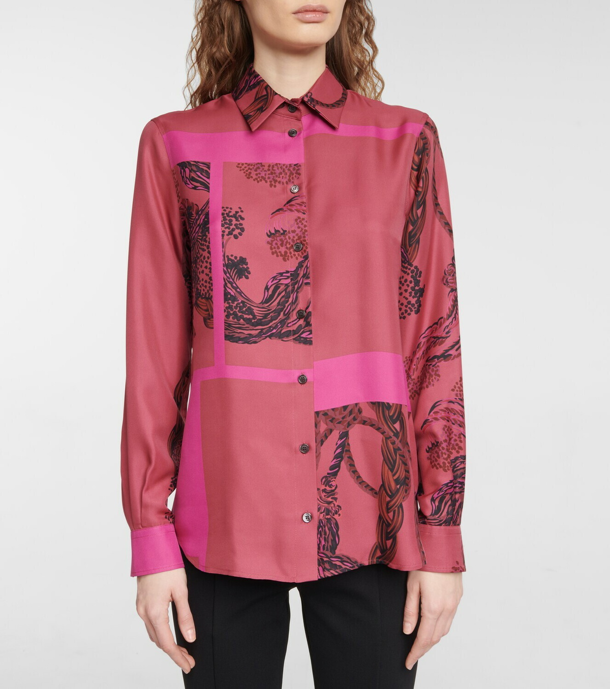 Ferragamo - Printed silk shirt Salvatore Ferragamo