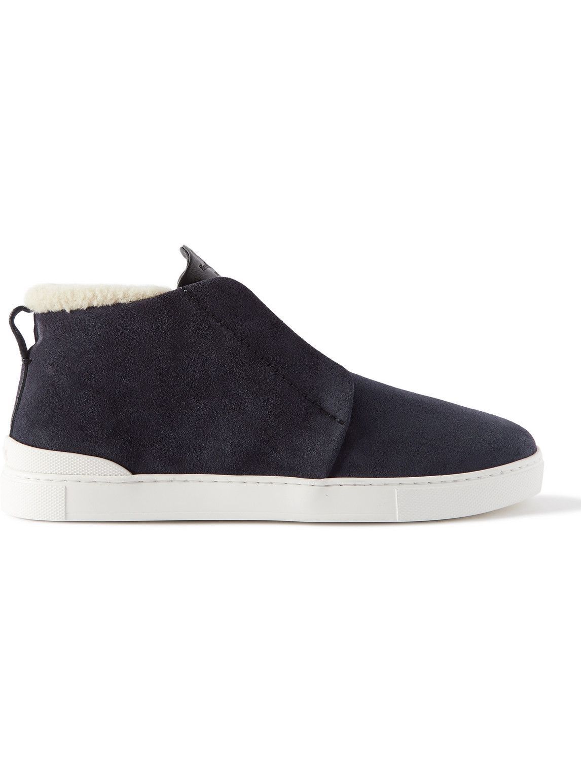 靴　ermenegildo zegna スウェード　Made in Italy Ermenegildo Zegna Shoes 8 Mens Black Leather Low Top Made