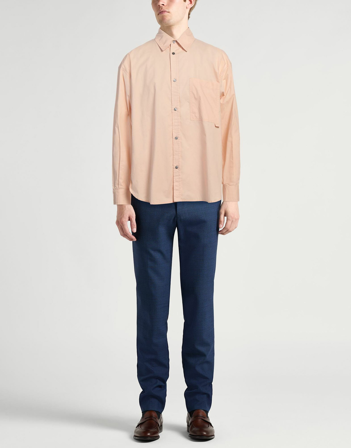 Roberto Collina Mens Shirt Blush