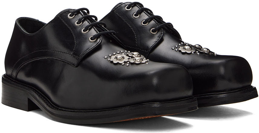 Stefan Cooke Black Studded Martlett Derbys Stefan Cooke