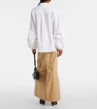 Dorothee Schumacher Poplin Power cotton-blend maxi skirt
