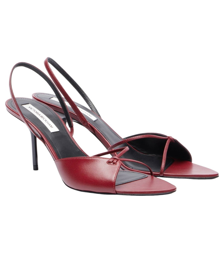 Photo: Victoria Beckham 75 leather sandals