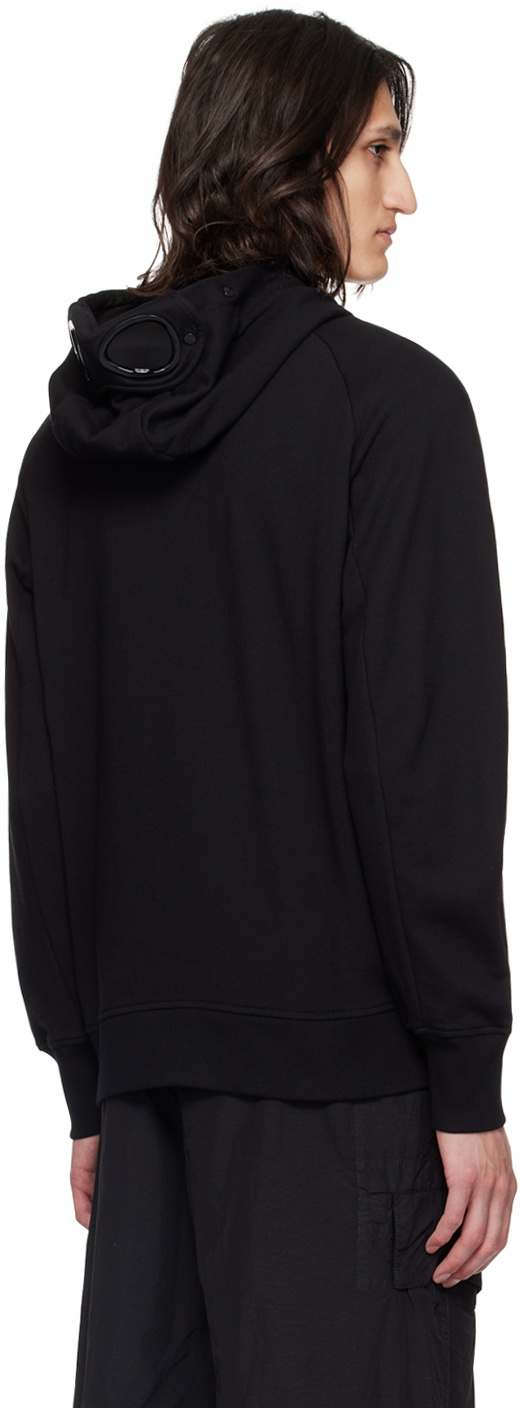 C.P. Company Black Goggle Hoodie C.P. Company