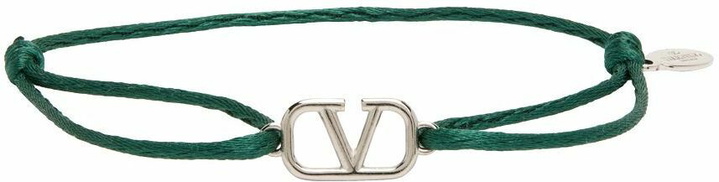 Photo: Valentino Garavani Green VLogo Bracelet