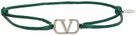 Valentino Garavani Green VLogo Bracelet