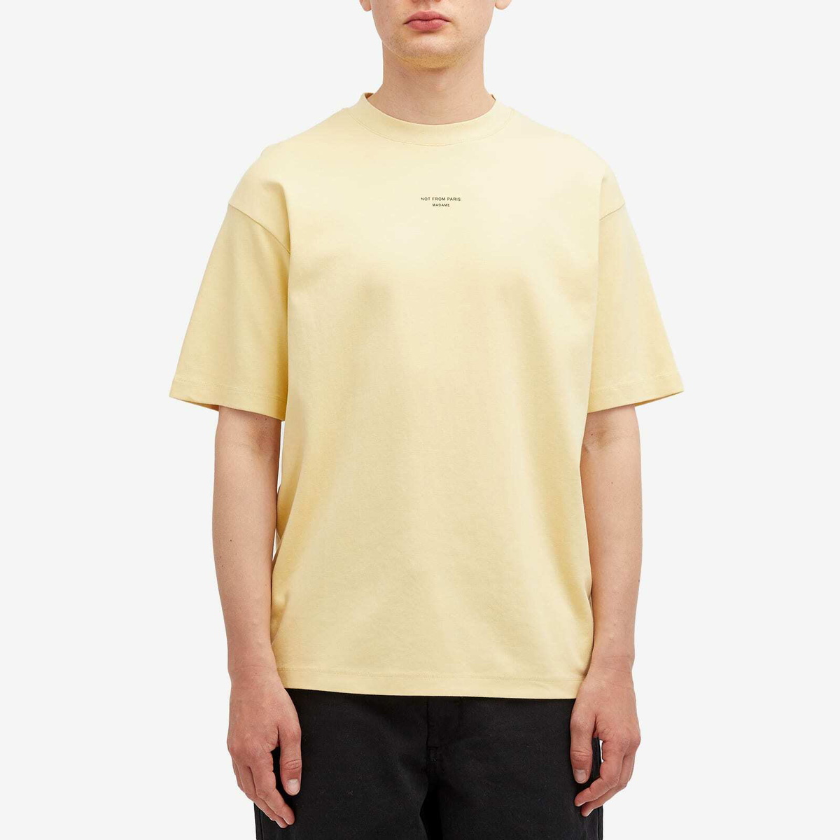 Drôle de Monsieur Men's Not From Paris Madame Classic T