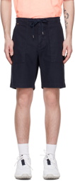 BOSS Navy Regular-Fit Shorts