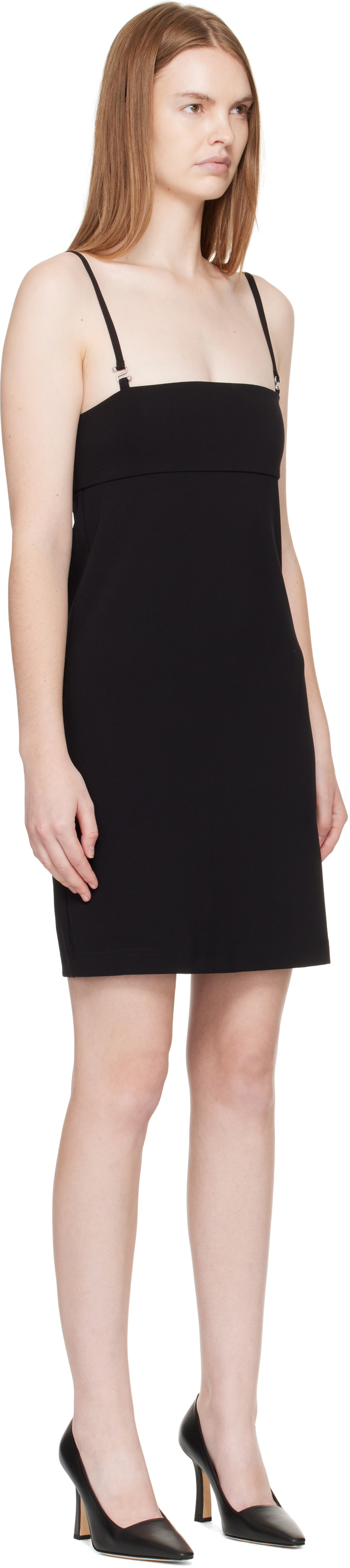 Sportmax Black Cut Out Minidress