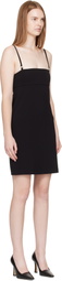 Sportmax Black Cut Out Minidress