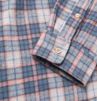 Alex Mill - Button-Down Collar Checked Cotton-Flannel Shirt - Blue