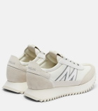 Moncler Pacey2 suede-trimmed sneakers