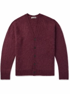 Kaptain Sunshine - Alpaca-Blend Cardigan - Burgundy