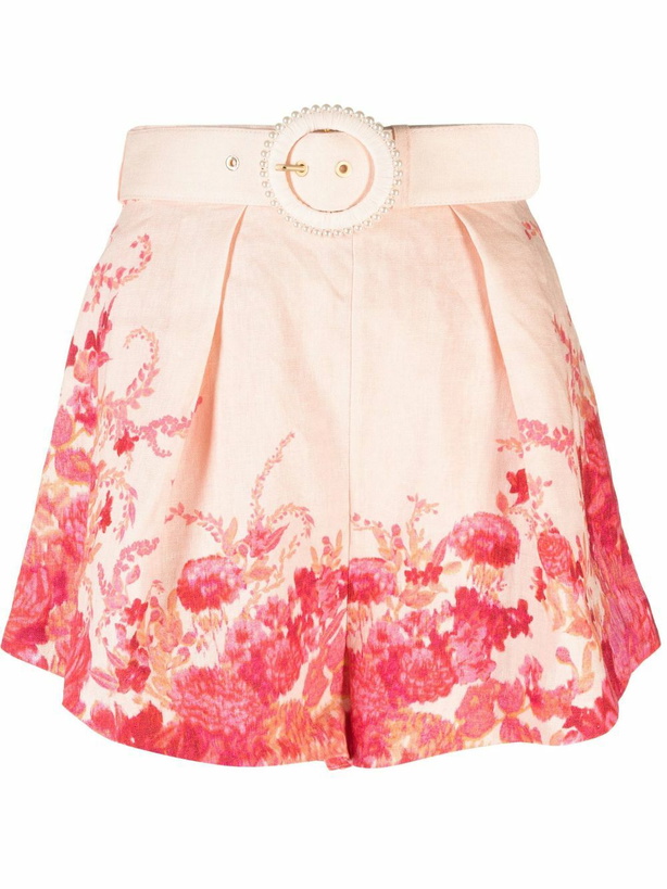 Photo: ZIMMERMANN - Belted Linen Shorts