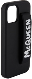 Alexander McQueen Black Graffiti iPhone 12 Pro Case