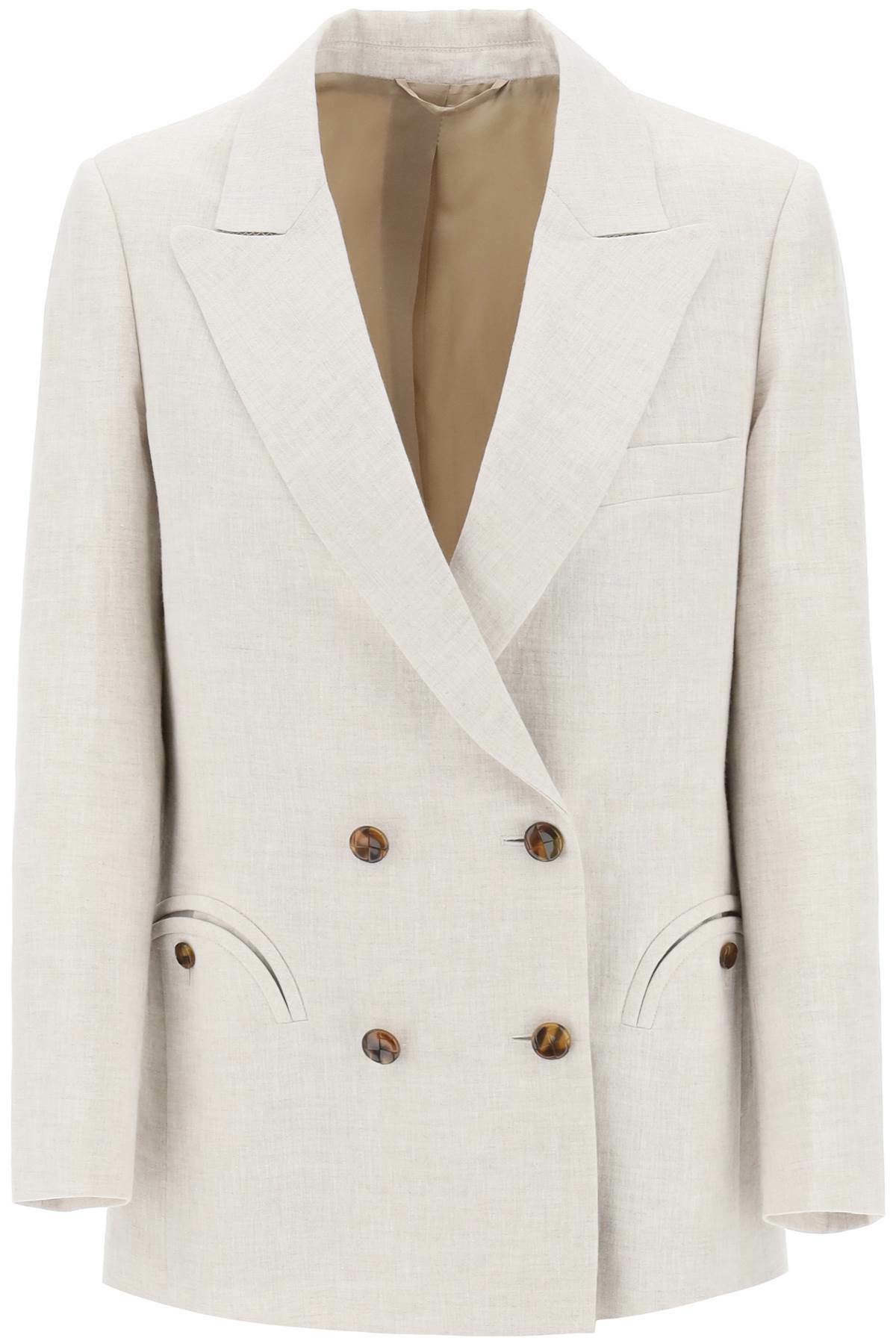 BLAZE MILANO everyday mid-day sun double-breasted blazer
