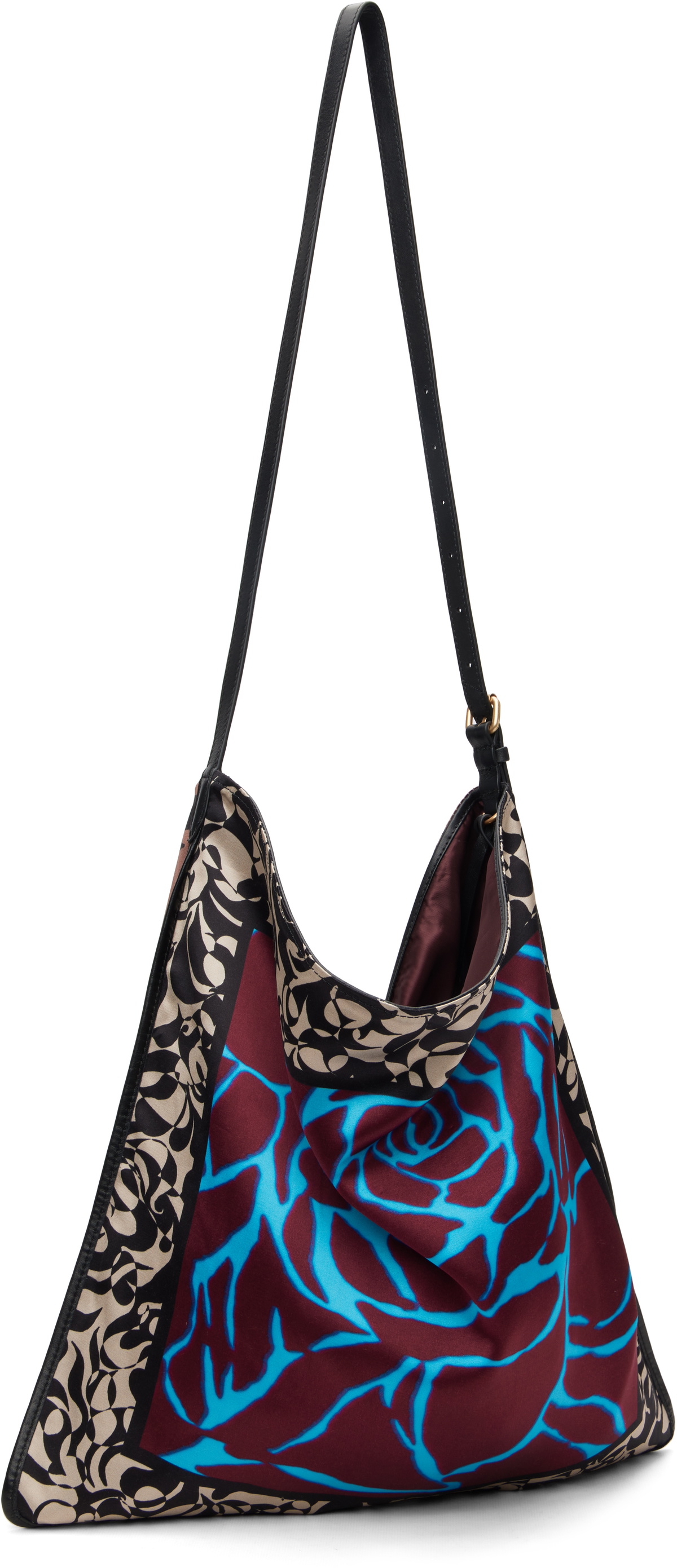 Dries Van Noten Multicolor Small Scarf Tote