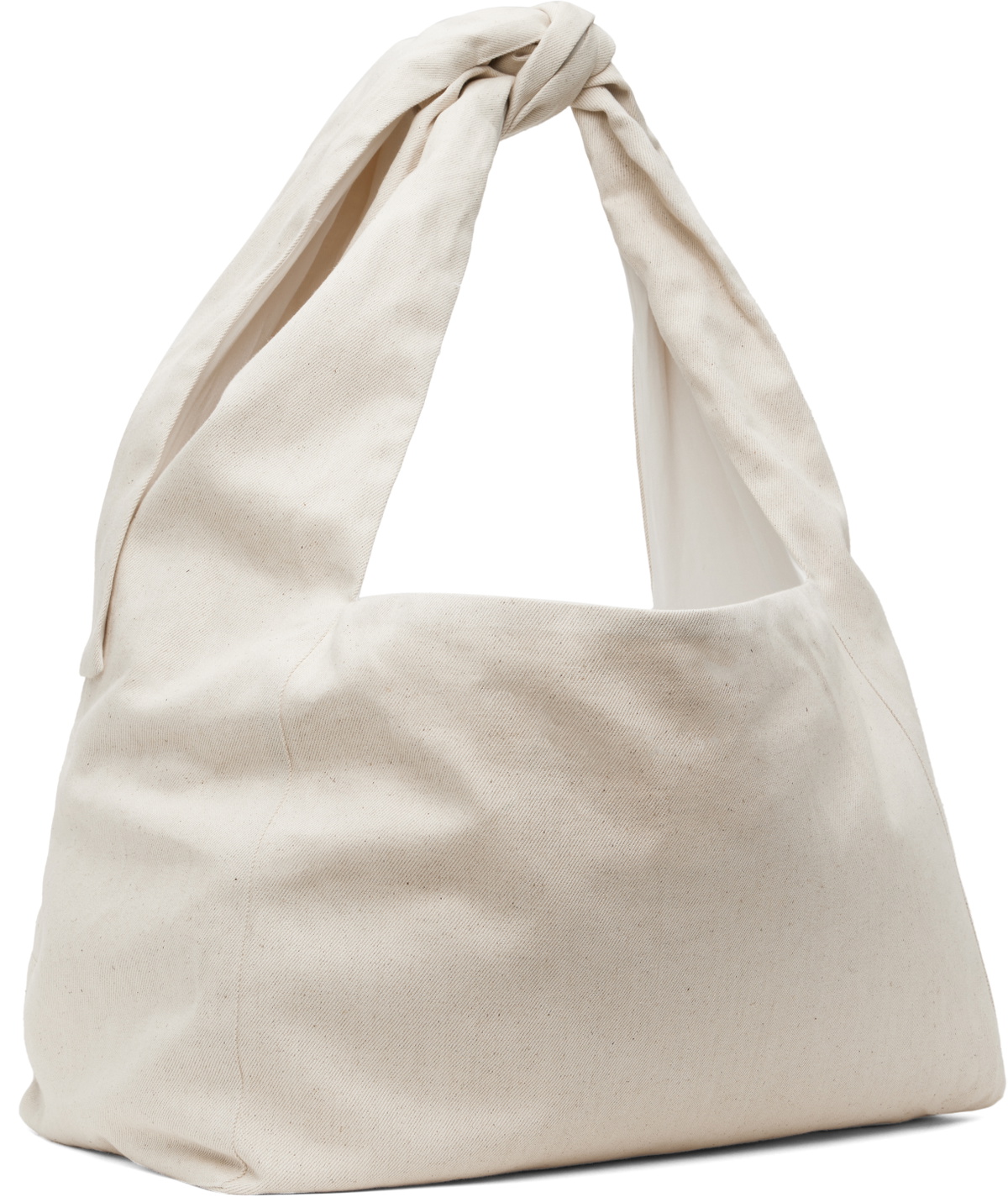 Omar Afridi Off-White Knotted Lidia Tote