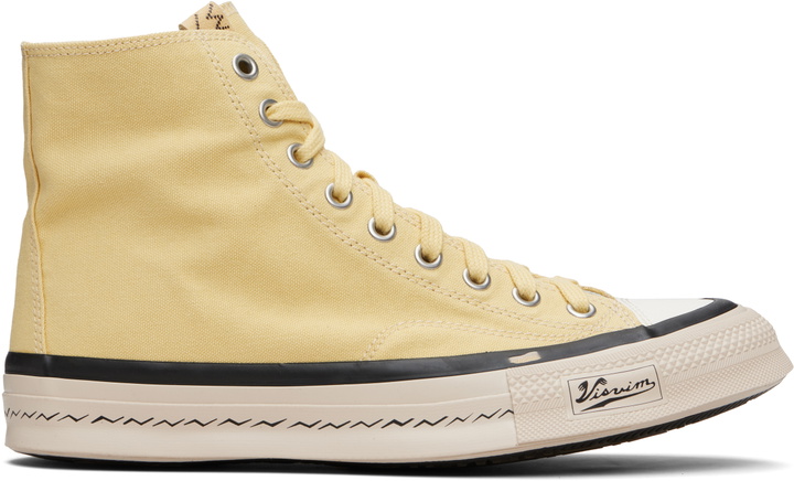 Photo: visvim Yellow Skagway Hi Sneakers