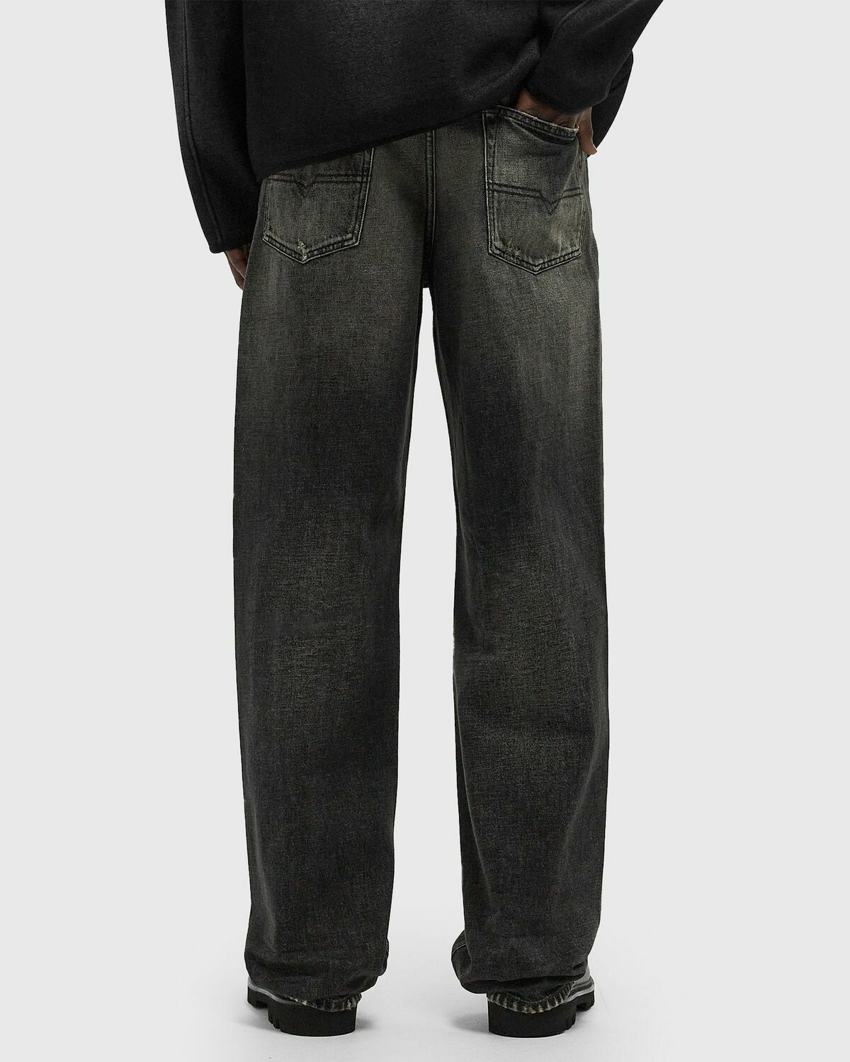 Diesel 2001 D-MACRO PANT Black Mens Jeans Diesel
