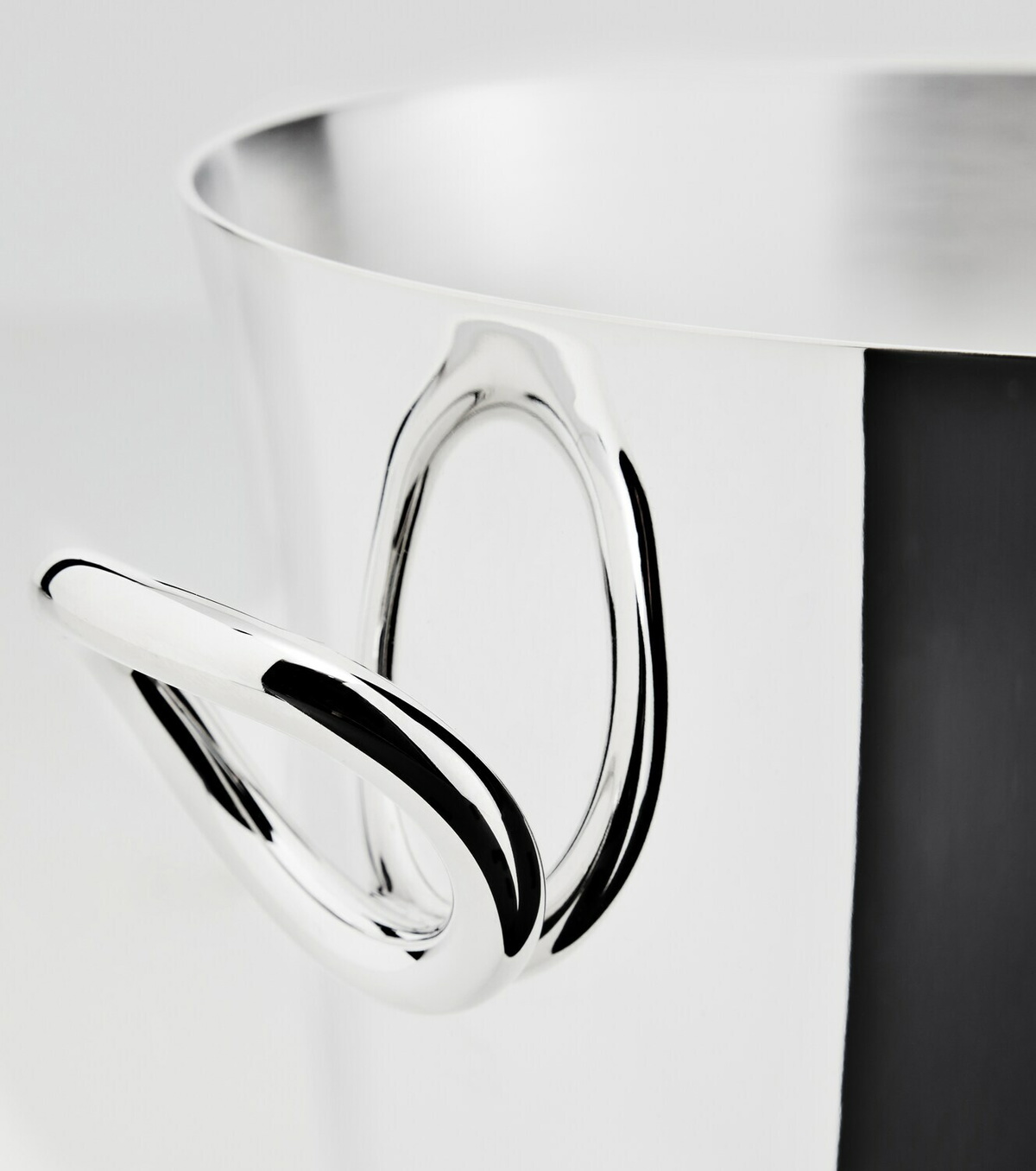 Christofle Vertigo silver-plated ice bucket by Andrée Putman