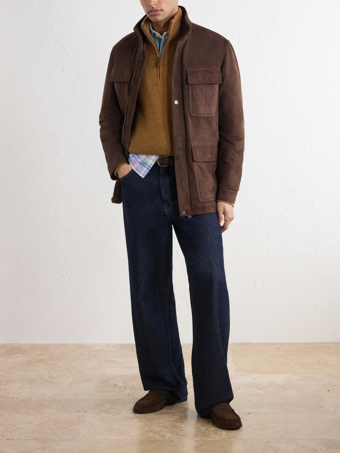 Valstar - Brera Suede Jacket - Brown