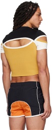 BARRAGÁN SSENSE Exclusive Yellow Brazos T-Shirt