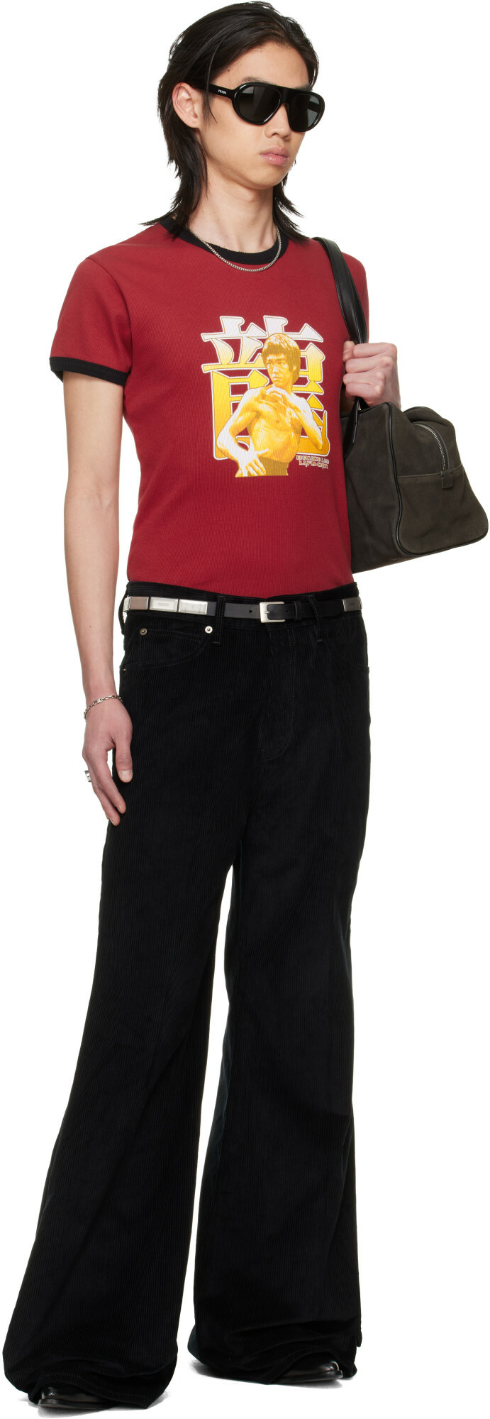 LU'U DAN BRUCE LEE x LỰU ĐẠN Red Ringer T-shirt
