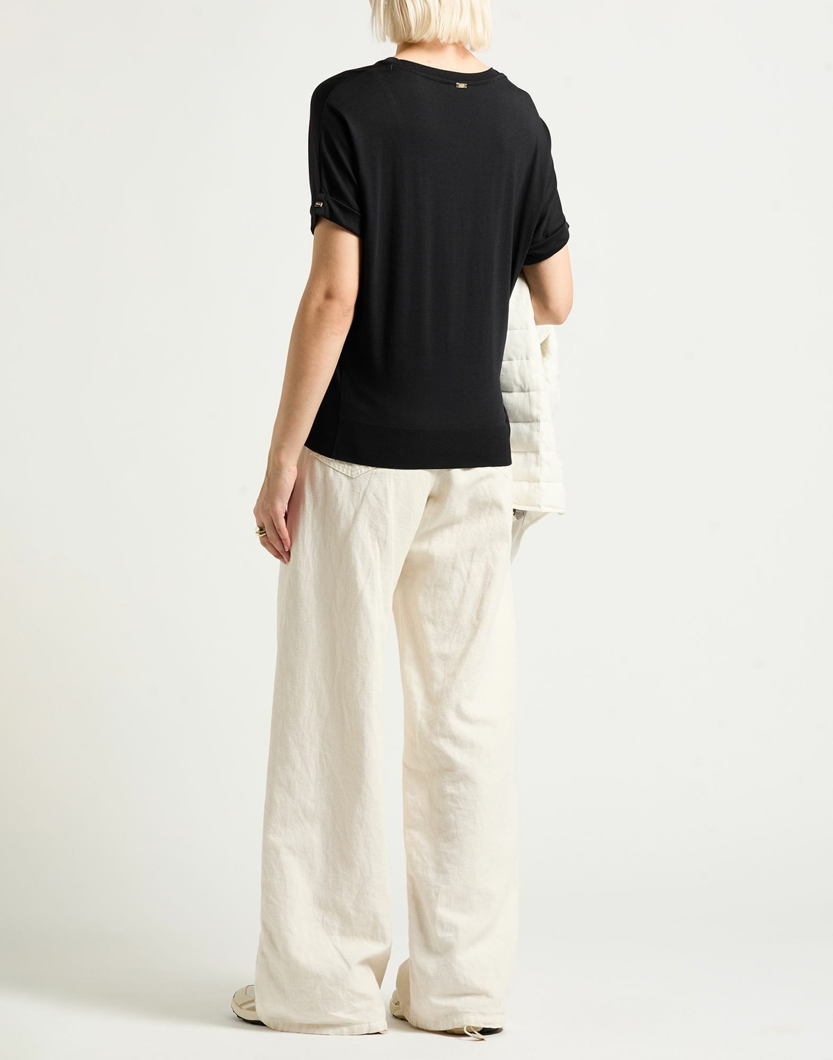 Herno Womens T-shirt in Black
