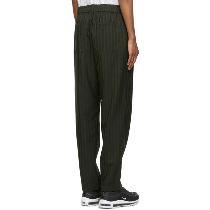 Han Kjobenhavn Green Tapered Trousers Han Kjobenhavn