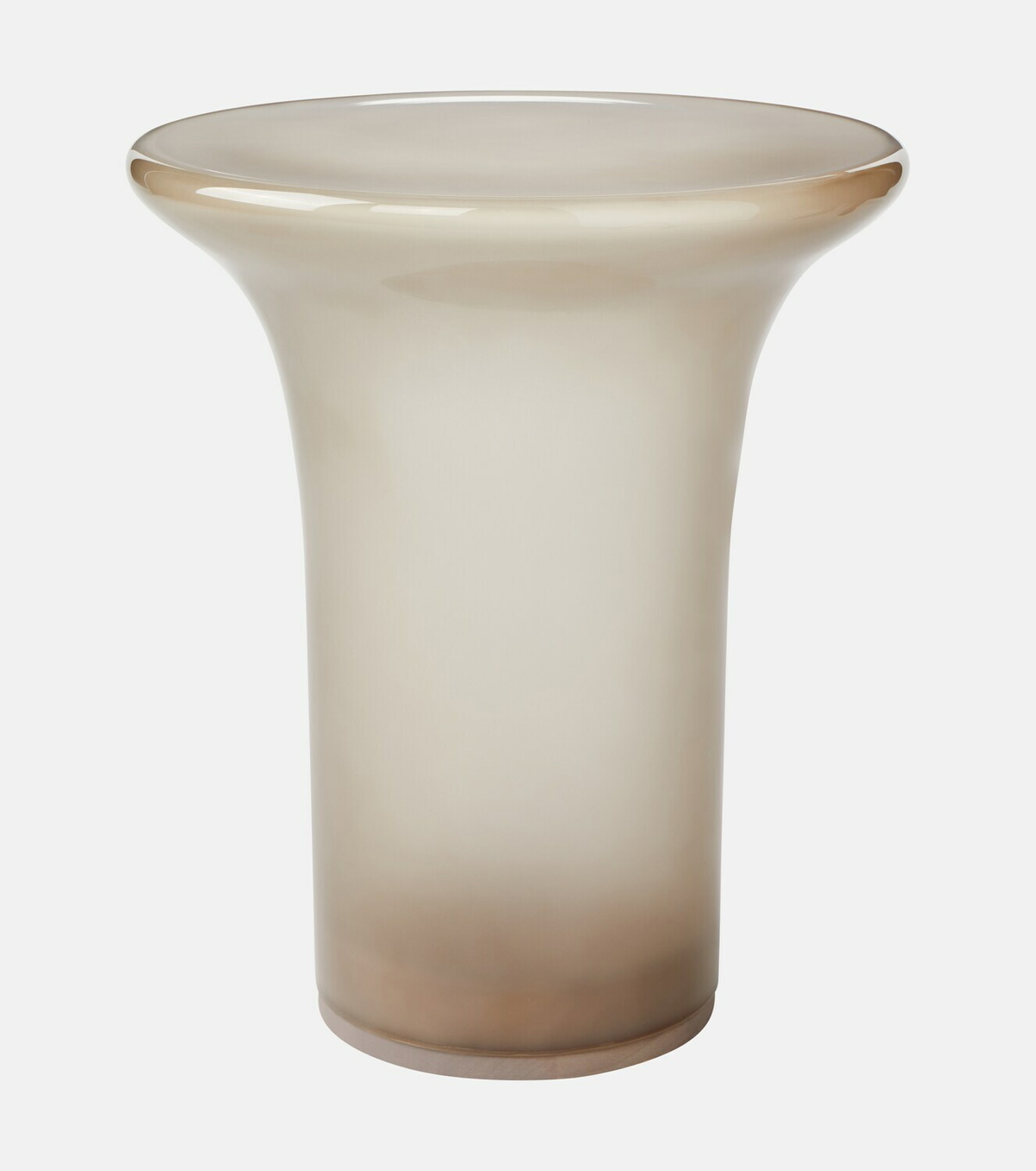 101 Copenhagen Trumpet Tall glass side table