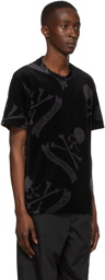 mastermind WORLD Black Cotton T-Shirt