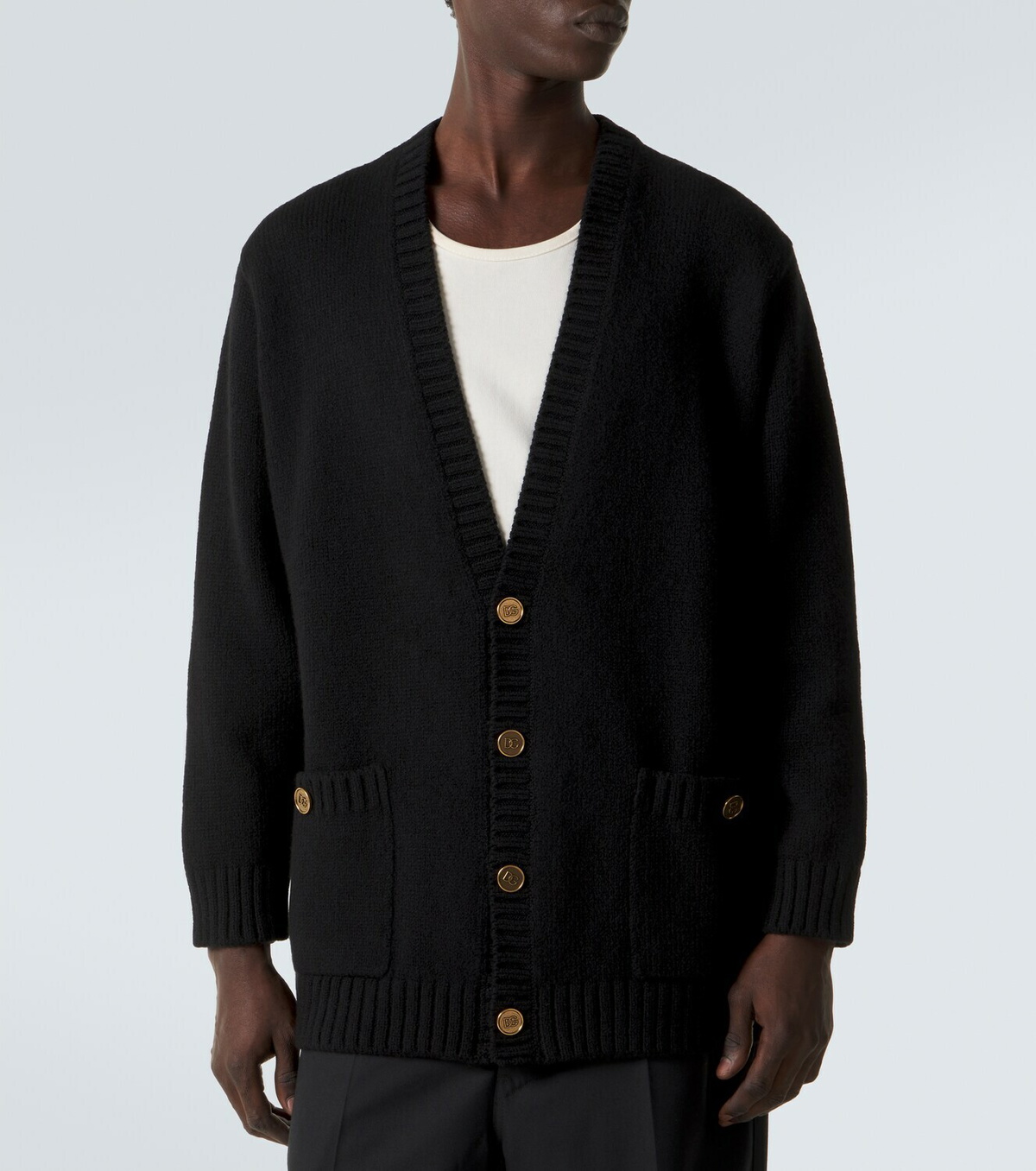 Dolce&Gabbana DG wool-blend cardigan