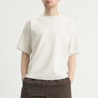 Goldwin Men's Waffle Light T-Shirt in Ivory