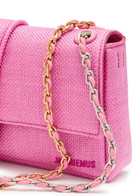 Jacquemus Le Bambino Chaîne Raffia Shoulder bag - Pink - One Size