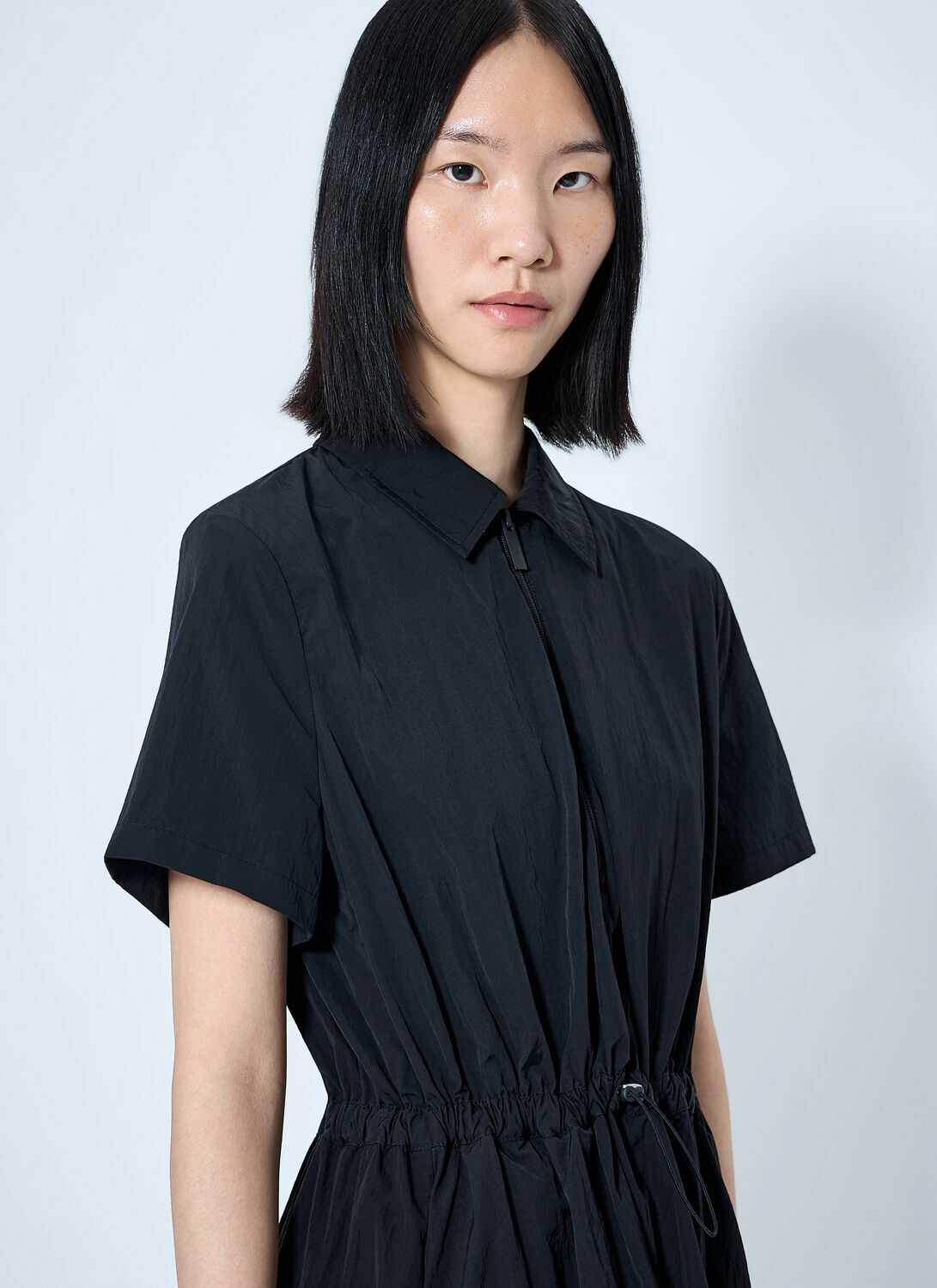 Moncler Short Sleeve Midi Dress