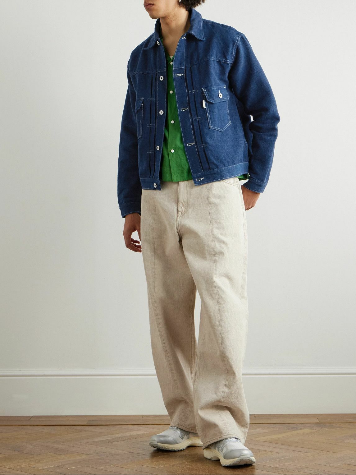 Story Mfg. - Tuesday Cotton-Canvas Jacket - Blue