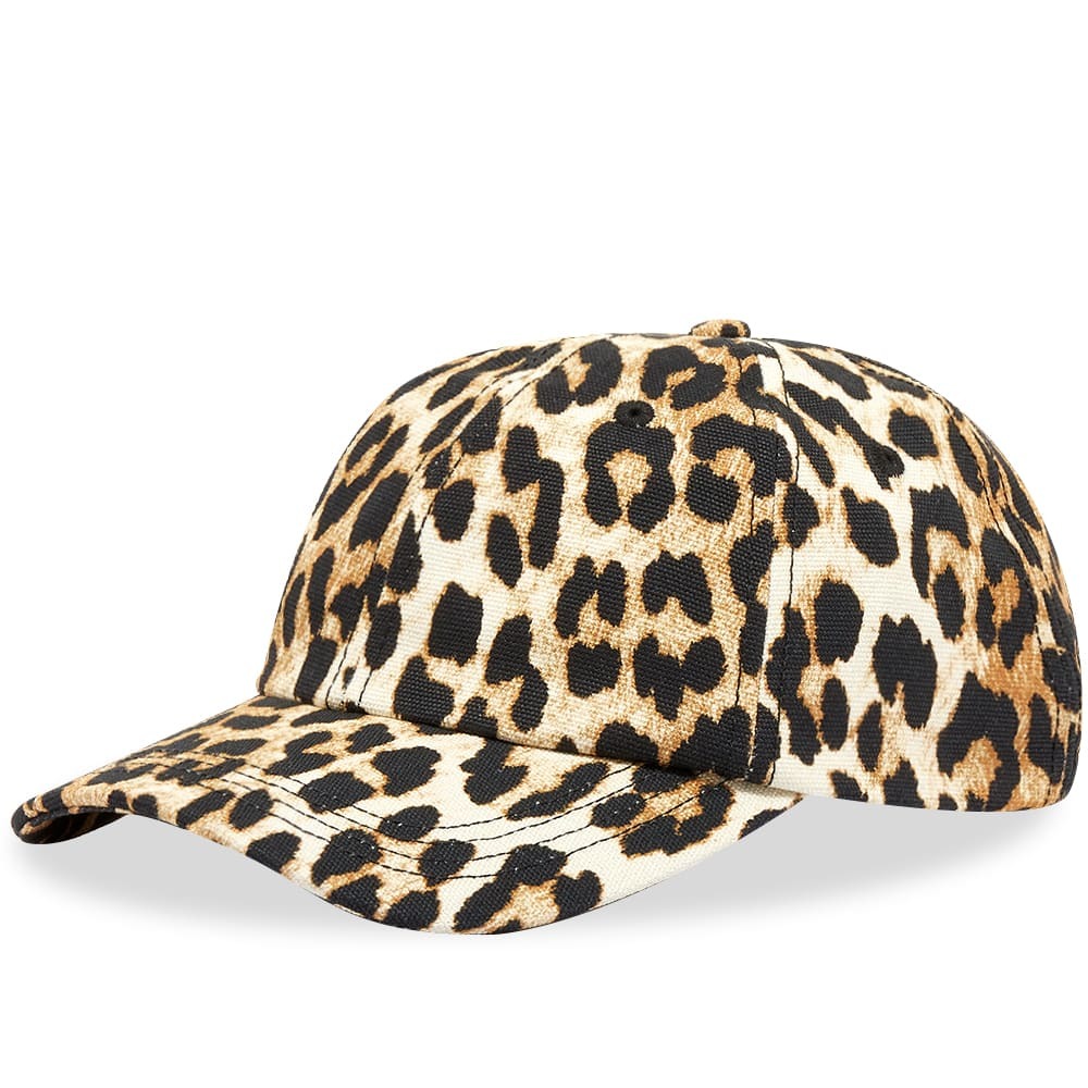 GANNI Leopard Cap GANNI