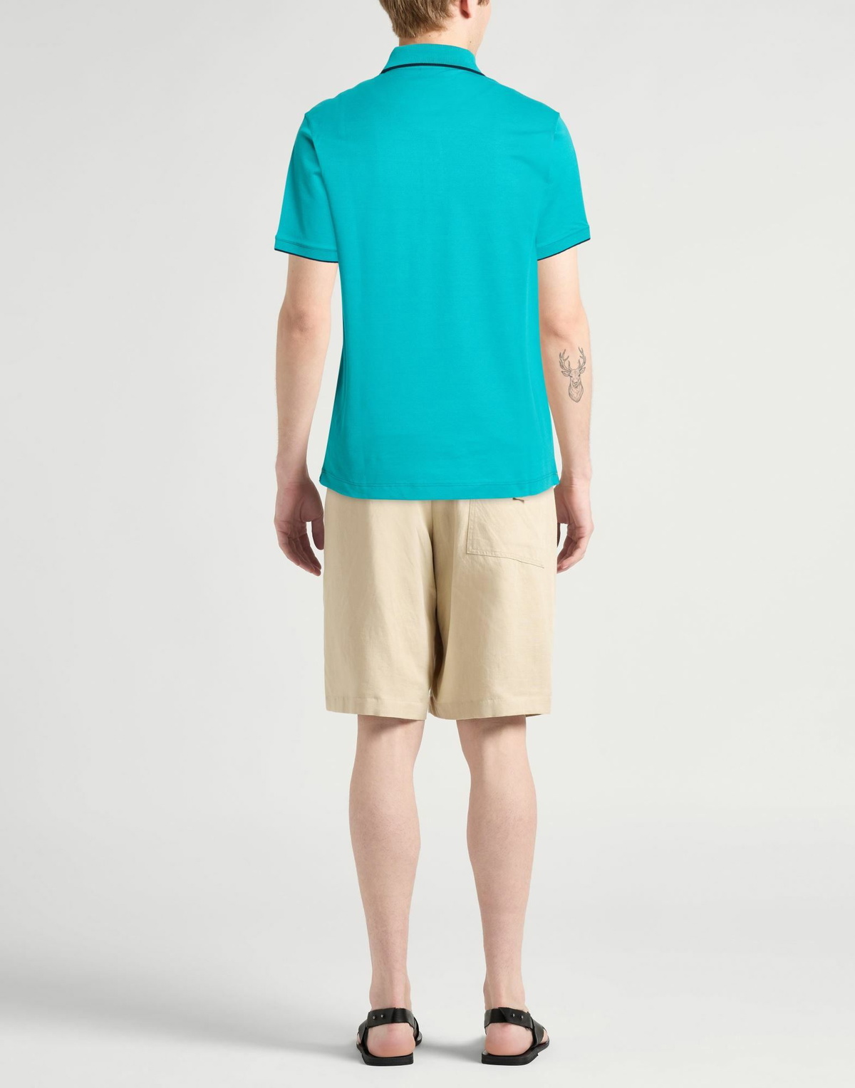 Paul & Shark Mens Polo shirt Turquoise