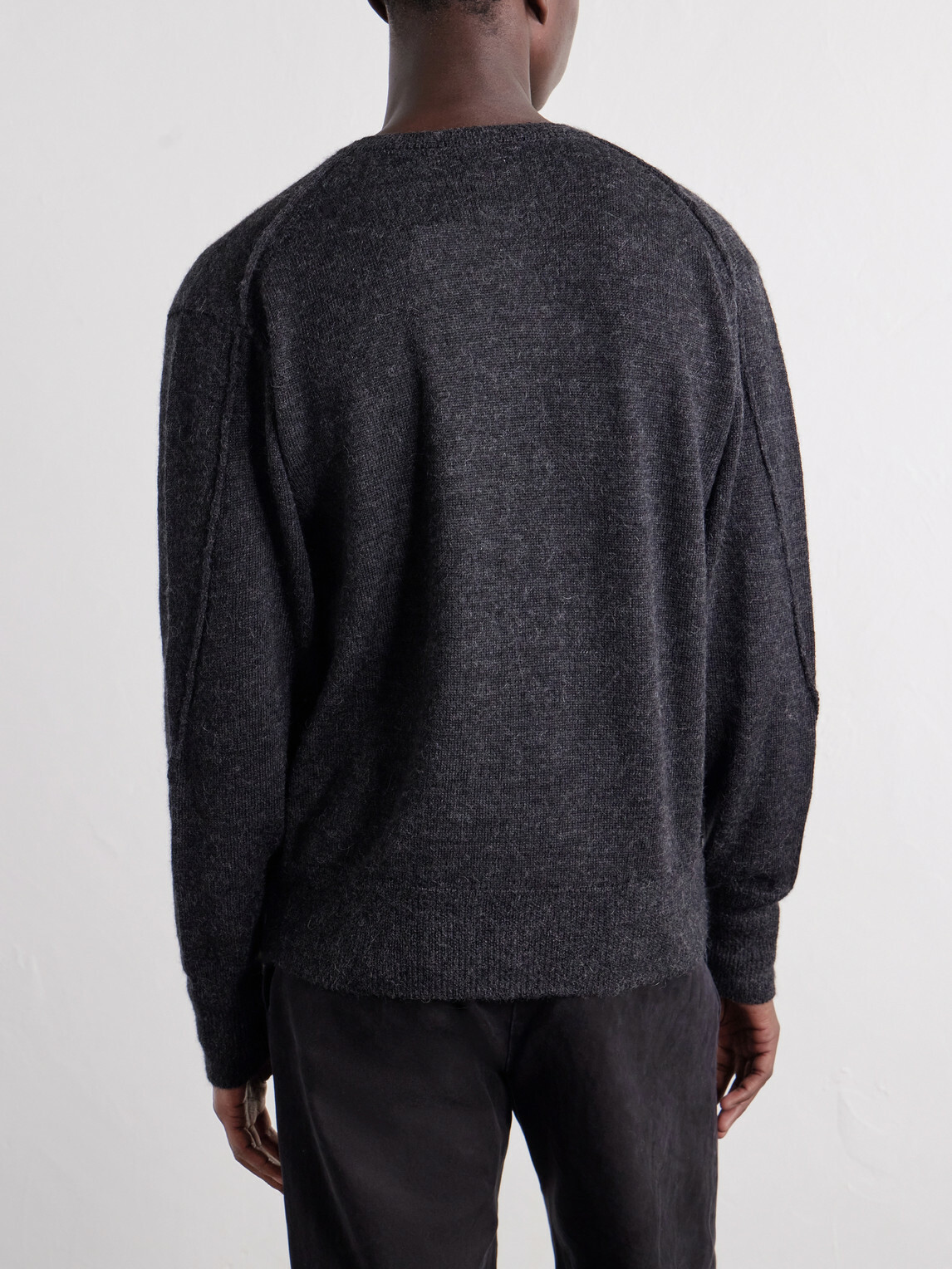 YOKE - Alpaca Sweater - Gray
