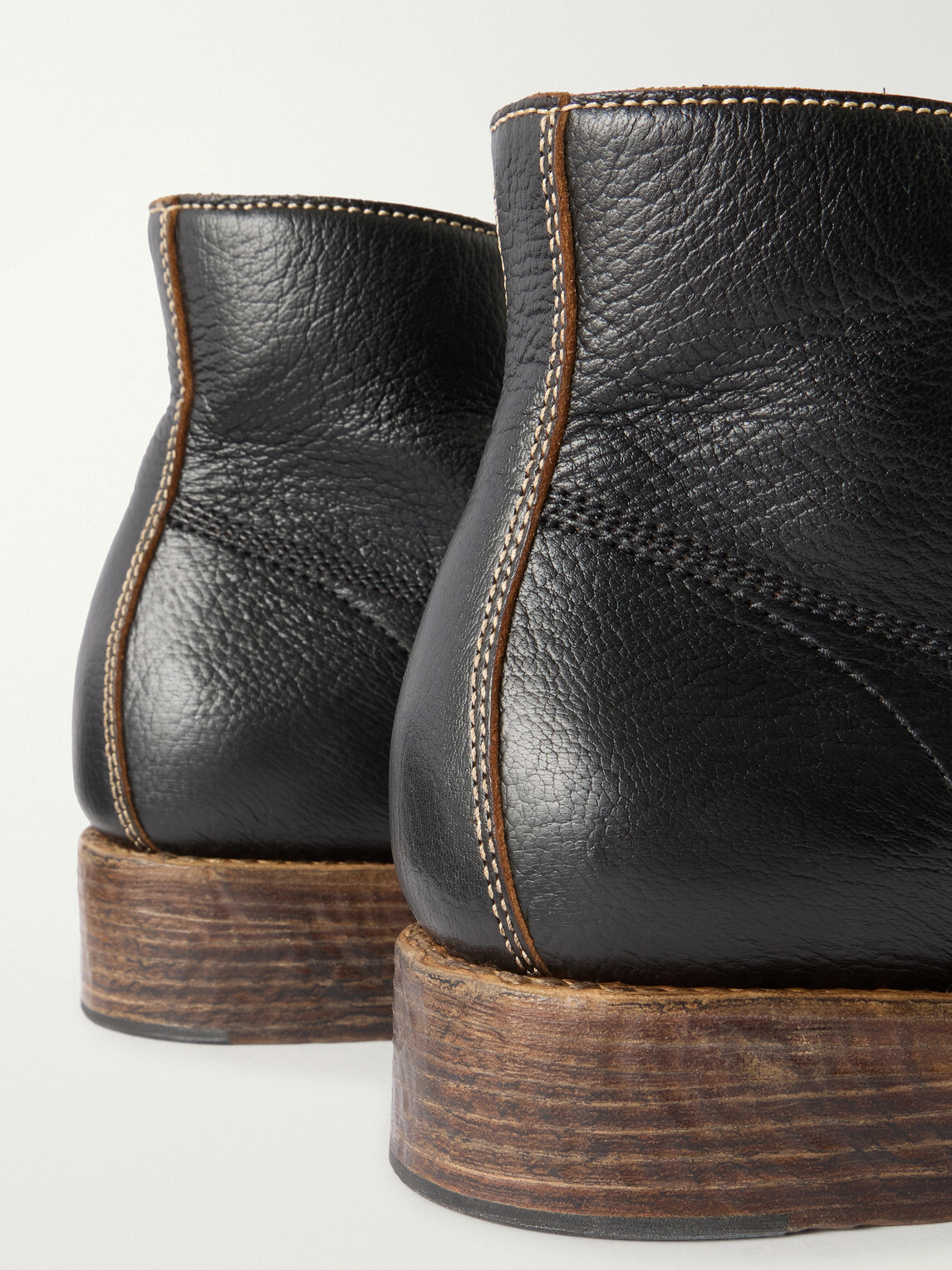 Visvim - Virgil Folk Leather Boots - Black