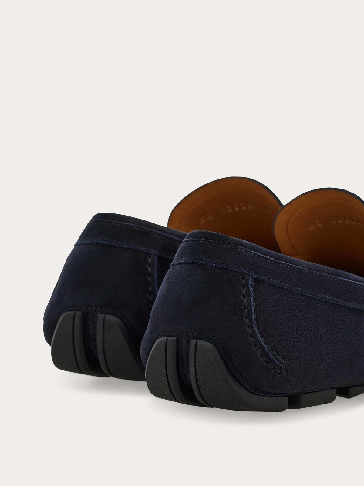Ferragamo Mens Gancini ornament driver in Blue