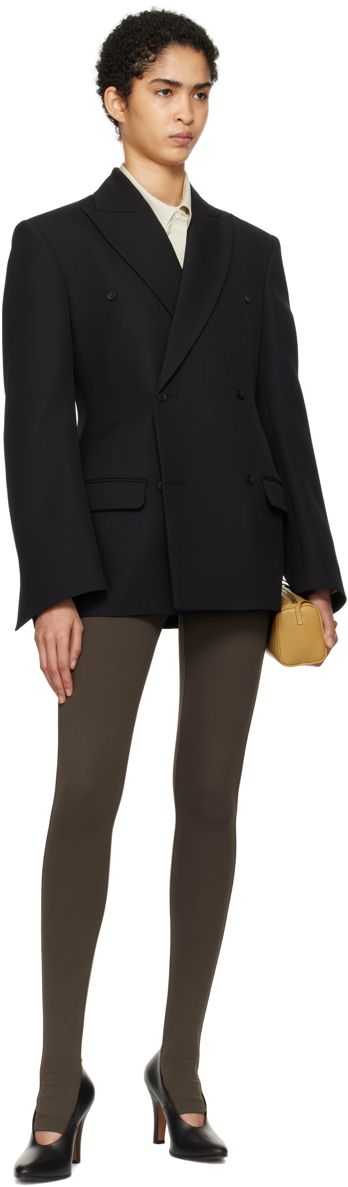 Carven Black Tailored Blazer