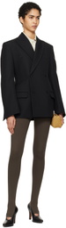 Carven Black Tailored Blazer