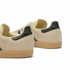 Adidas Men's Samba Og Sneaker in Cream White/Collegiate Green/Magic Beige