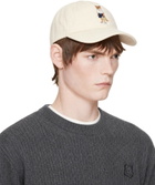 Maison Kitsuné Off-White Dressed Fox Cap
