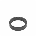 Le Gramme Men's 3g Polished Ceramic Ribbon Ring in Black Ceramic