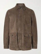 Brioni - Suede Jacket - Brown